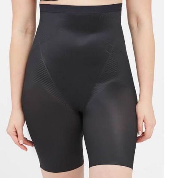 NEW SPANX hi rise  Thinstincts 2.0.   BlacK - Picture 1 of 5